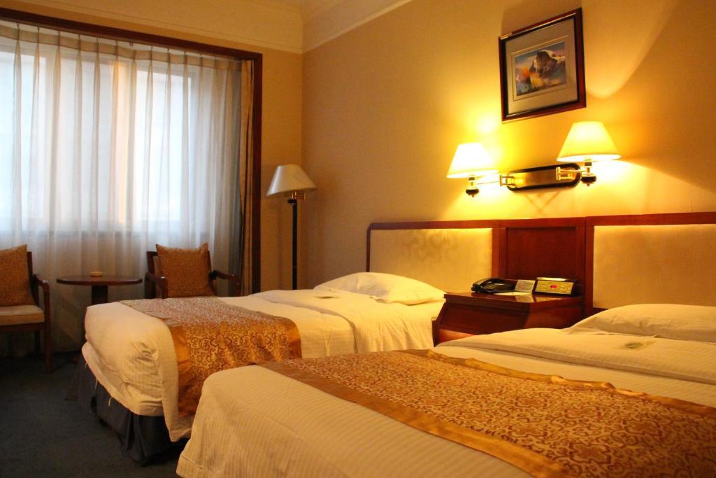 בייג'ינג Jing Du Yuan Hotel חדר תמונה